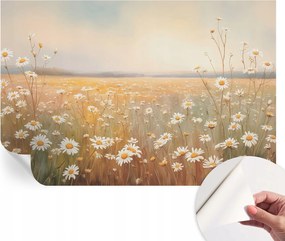 Fotótapéta Fali tapéta Hálószobába és Nappaliba Virágos rét 104x70 cm