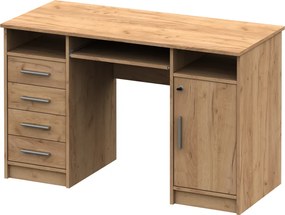 PC asztal, artisan tölgy, B9 NEW