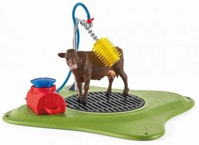 Schleich 42529 Szarvasmarha mosás, 29 cm
