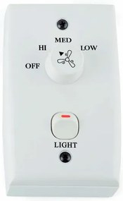 FARO 33005 - Mennyezeti ventilátor ECO INDUS fehér