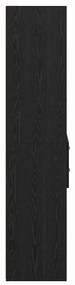 Magasfiú fiókkal Fekete tölgy 40 x 42,5 x 185 cm Faanyag