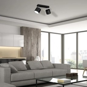 Spotlámpa DIXIE 2xGX53/11W/230V fekete