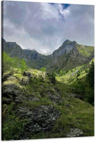 Vászonkép Természet Körbehajló hegyek 60x90 cm