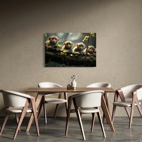 Kép - Majmok (90x60 cm)