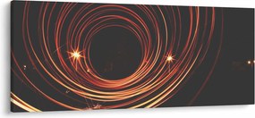 Absztrakt vonalak képe (120x50 cm)
