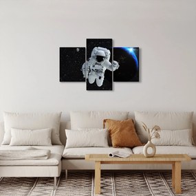Kép - űrhajós az űrben (90x60 cm)