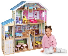 INFANTASTIC Babaház MDF 119 x 32 x 124 cm