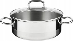 Professzionális lábas fedővel, átmérője 22 cm, űrtartalma 3 l