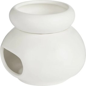 AMBIANCE porcelán aromalámpa, fehér