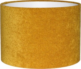 Lámpaernyő Álló Függő Henger 20/15cm E27 Méz-sárga Boucle Venosa