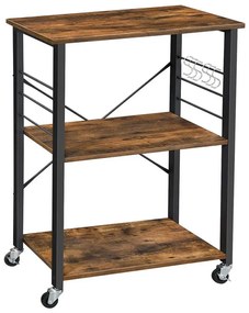 Tálalóasztalka MARGE barna