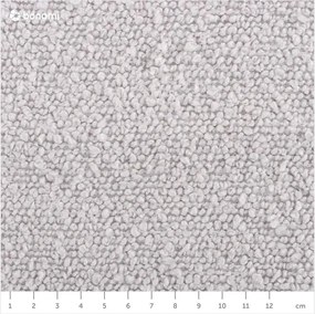 Világosszürke buklé kanapé 210 cm Essen – Cosmopolitan Design