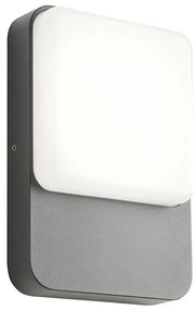 Redo 90130 - LED kültéri fali lámpa COLIN LED/9W/230V 4000K IP54 antracit