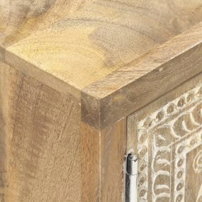 Tömör mangófa dohányzóasztal 90 x 50 x 35 cm