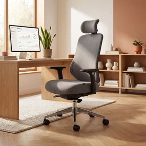 Ergonomikus irodai szék sötétszürke AXIS