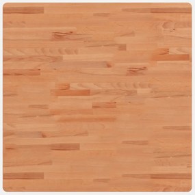 tömör bükkfa négyzet alakú asztallap 80 x 80 x 1,5 cm