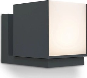 LUTEC 5193803118 CUBA Modern Kültéri Fali Lámpa Antracit LED IP44
