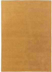 Gyapjú szőnyeg Bent sárga 120x170 cm