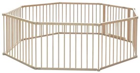 2Kids Toys - Gyerek fa játszókarám XXL 210x210 cm bézs