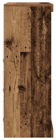 Old Wood Tálalószekrény LED világítással 41x37x100 cm