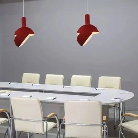 Csillár zsinóron 1xE14/60W/230V piros