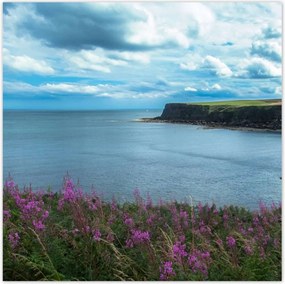 Poszterek 30x30 Illatos tájkép sziklával