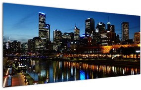 Éjszaka Melbourne-ben (120x50 cm)