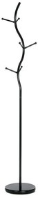 Fém állófogas fekete színben, 181 cm magas 80003-09