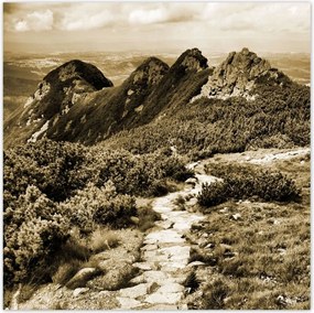 Poszterek 140x140 Tátra Lengyel hegyek Kilátás