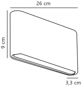 Nordlux - KINVER LED kültéri fali lámpatest/10W/230V IP54 fehér