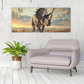 Kép - Triceratops (120x50 cm)