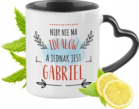 Gabriela Bögre Fekete Szív Alakú Füllel Ajándék