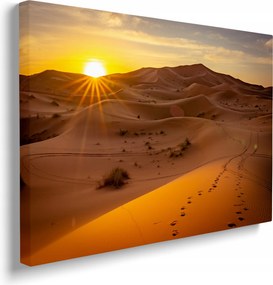 Vászonkép Szahara kilátás sivatagi táj otthon 40x30 cm