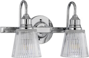 Quintiesse modern fürdőszobai lámpa addison csiszolt króm elsqn-addison2-bath IP44