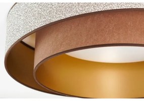 Brilagi - LED Dimmelhető lámpa VEGAS SHINE LED/24W/230V átm. 60 cm barna + távirányító