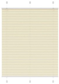 pliszírozott redőny krém 105x150 cm Szövetszélesség 104,4 cm