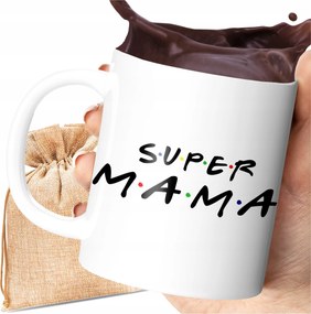 Bögre Anyukának Szuper Anya Ajándék Anyák Napja Nyomott Minta