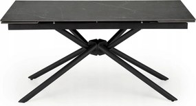 Összecsukható asztal téglalap alakú 8 személyes fekete Vitorino konyha étkező