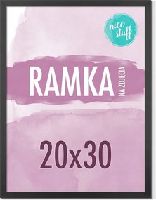 Képkeret 20x30 A4 Képkeret 20x30 Képkeret fekete Mdf fekete