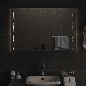 LED-es fürdőszobatükör 90x60 cm