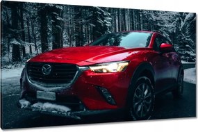 Vászonkép 120x70 Piros Mazda Autó