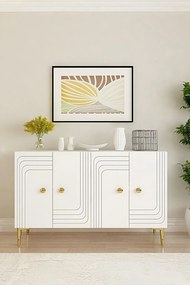 Lessi 120 - White, Gold