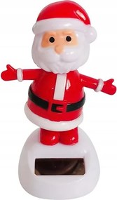 Napelemes Bólogató Mikulás táncoló figura bólogató dekoráció karácsonyi dekoráció