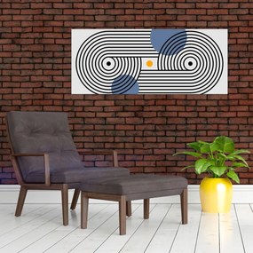 Kép - Minimalista absztrakció N⁰3 (120x50 cm)