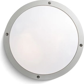 RENDL SONNY mennyezeti lámpa ezüstszürke 230V LED E27 2x15W IP54