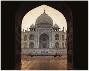 Poszterek 50x40 Taj-Mahal Agra indie