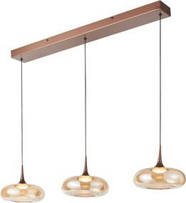 Italux modern függeszték tenele réz itxpnd-24028-3b-copp