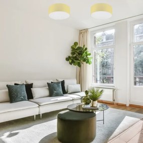 Mennyezeti lámpa SIRJA PASTEL DOUBLE 2xE27/15W/230V átm. 35 cm sárga