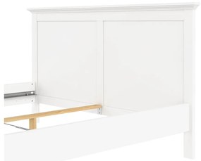 Fehér franciaágy 160x200 cm Paris – Tvilum