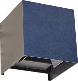 Fali lámpa kocka Led 6W meleg fény